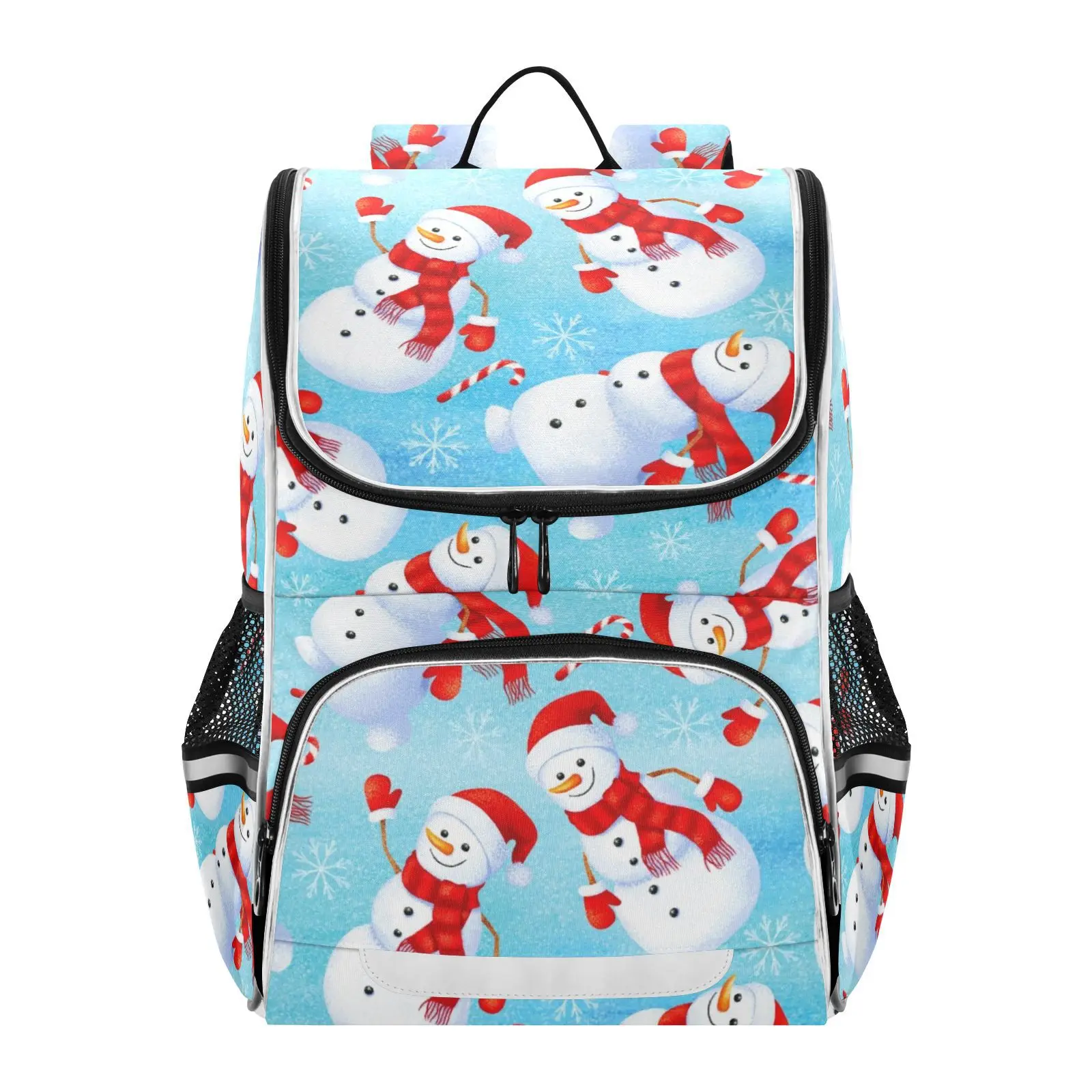 Schoolbag Children Backpack Girl Primary Christmas Snowman tie-dye reflective stripe Book Bag Multi Pockets Japanese Backpacks