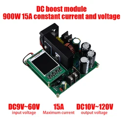 BST900W 8-60V do 10-120V DC Boost Converter wysoka dokładność LED LCD Control zwiększona moc moduł transformator napięcia Regulator