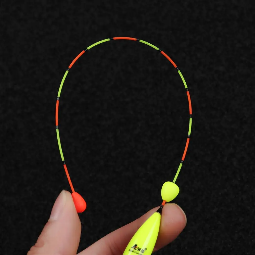 Flutuadores de pesca atraente grânulo flutuante bola deslizante flutuador composto nano bobber equipamento de pesca acessórios