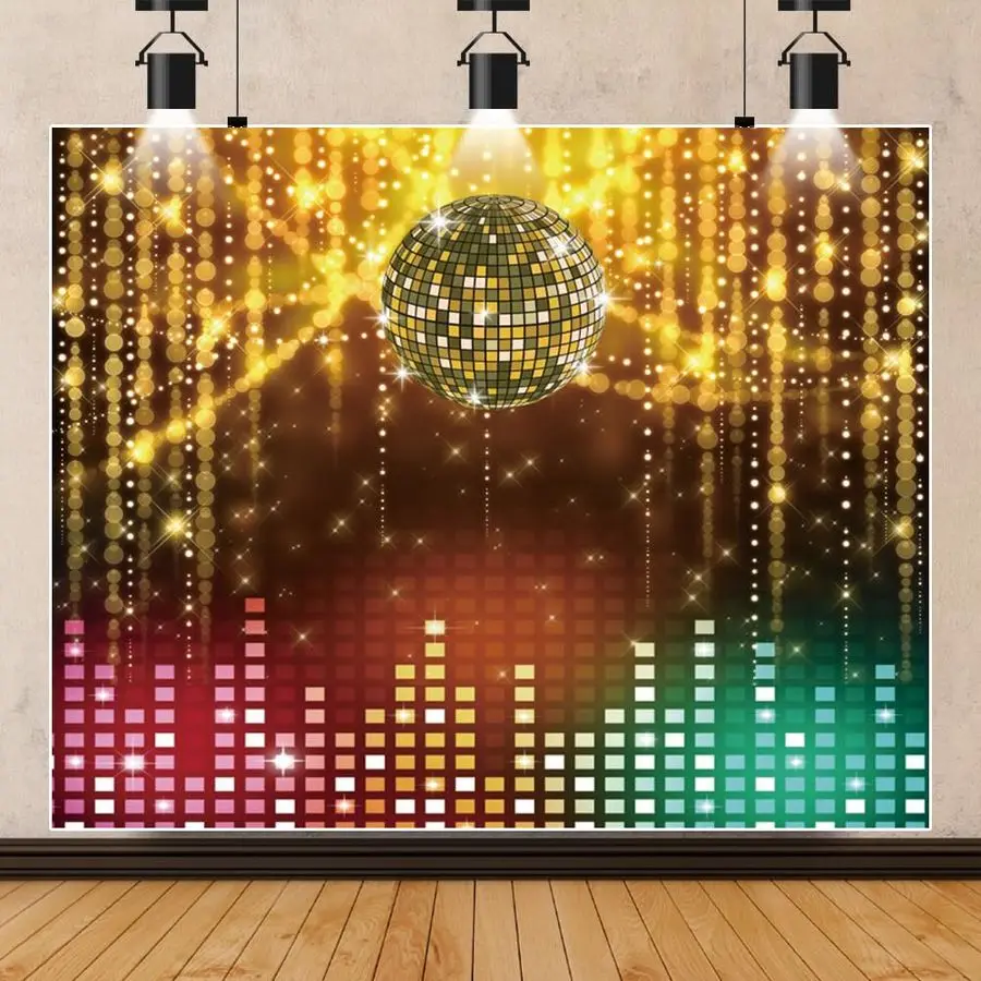 Disco Backdrop Disc…