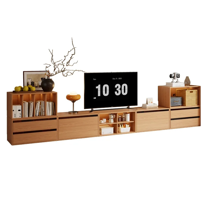 

Module free combination cabinet lattice cabinet, living room TV cabinet