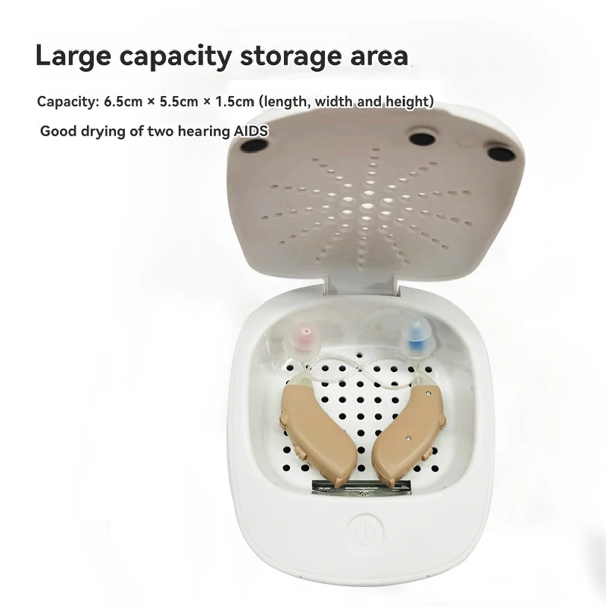 NEW Dedicated Electronic Dryer for Hearing Aid Accessories Used for Drying, Dehumidifying, and Maintaining Hearing Aids