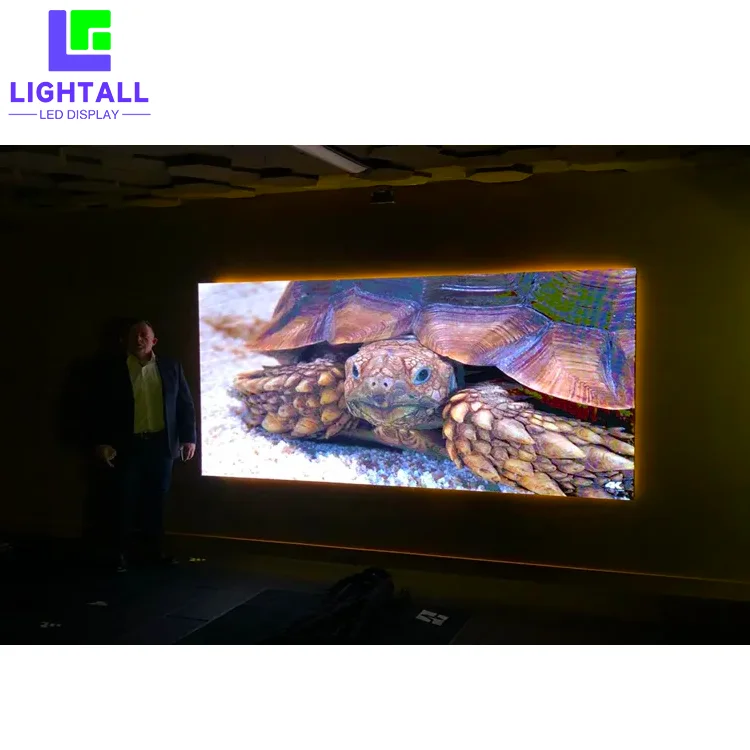 Premium Indoor LED Screen 600x337.5mm Waterproof HD GOB Technology Digital Signage Video Wall Boards for Retail Store Graphics