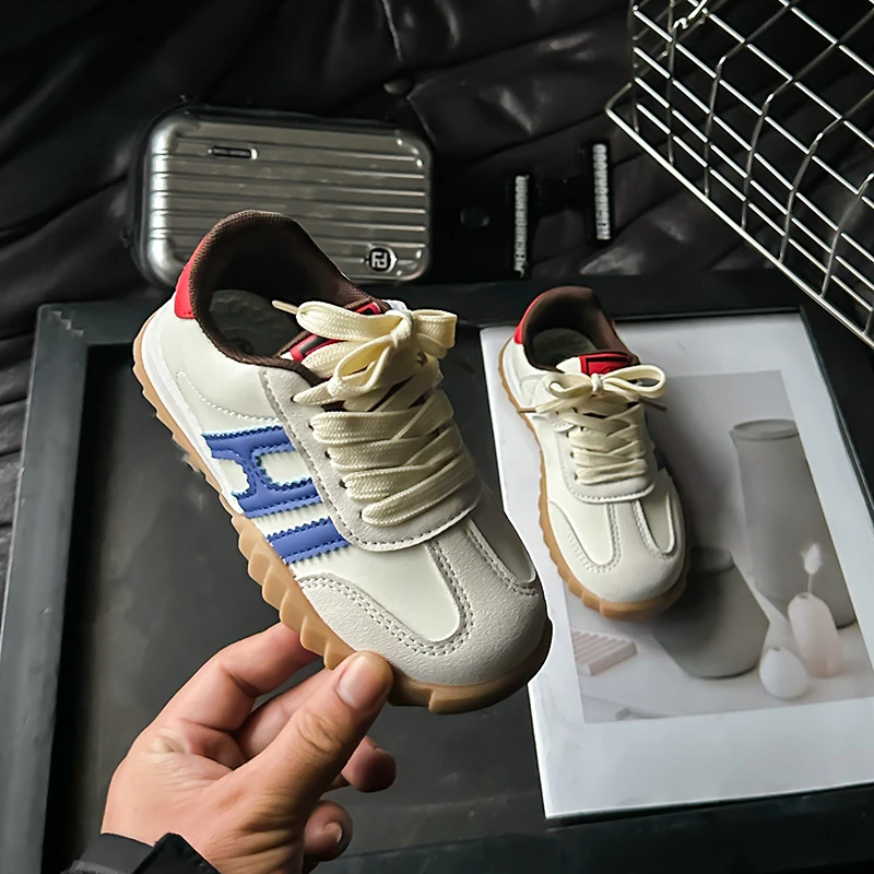 

Girls Soft Bottom Casual Shoes Student Shoes Baby Shoes Children's Sneakers Boys Lightweight Breathable Sport Running Shoes