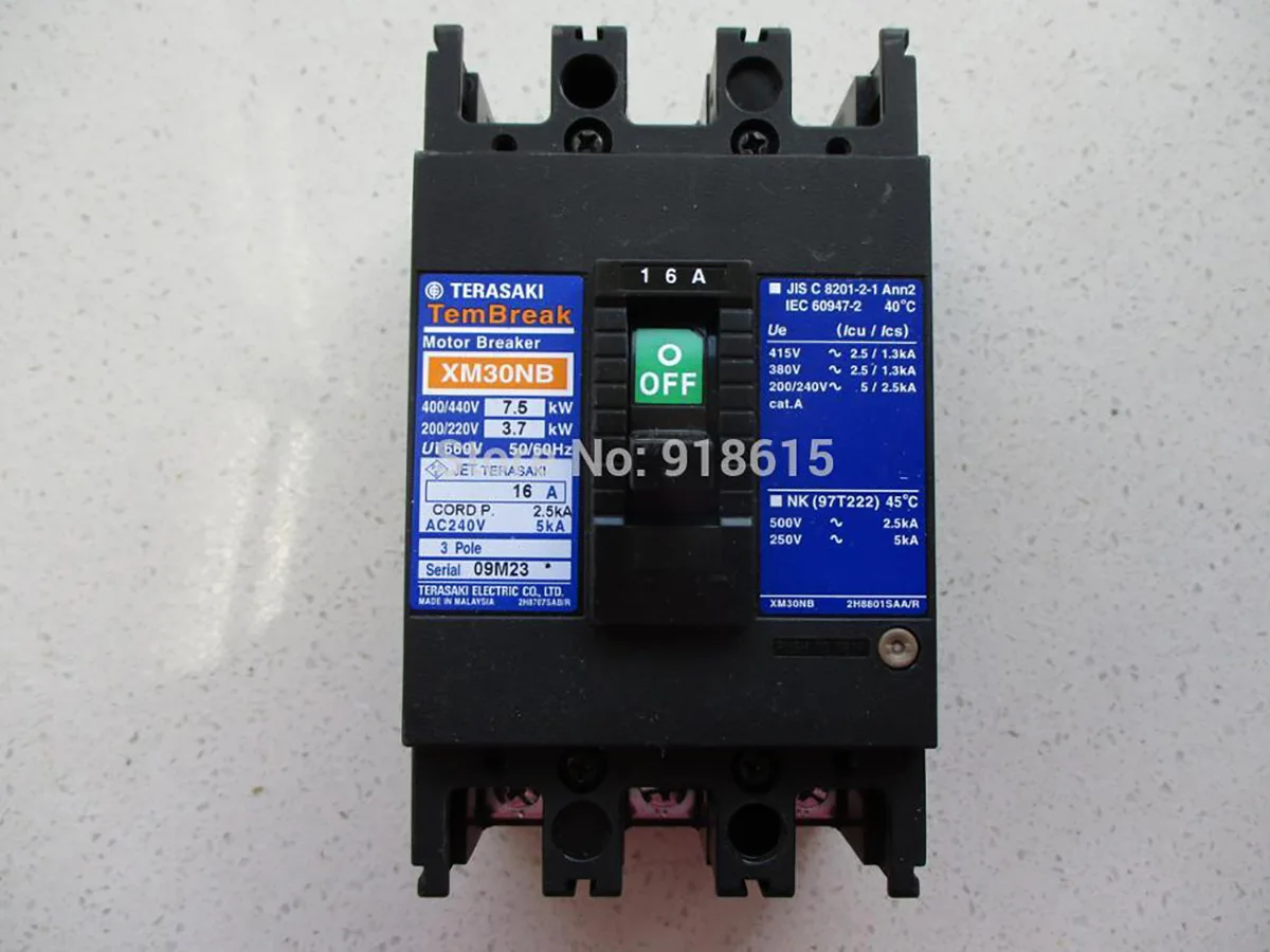 XM30NB 16A CIRCUIT BREAKER  FIT FOR EDL13000TE DIESEL GENERATOR PARTS