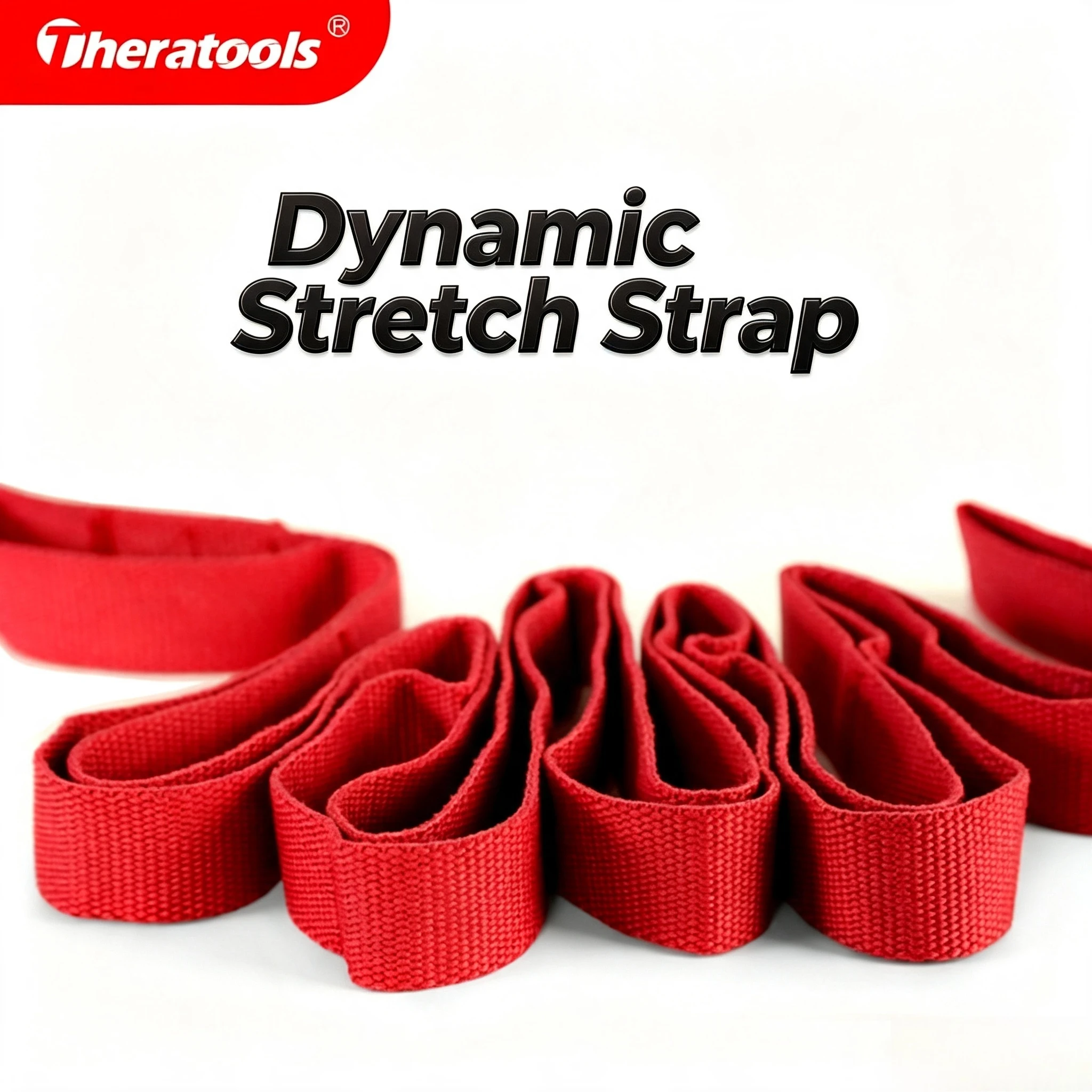Dynamic Stretch Strap Segmented Resistance Band for Body Stretching Rehab Training for Chronic Pain Relief Post-Surgery Recovery