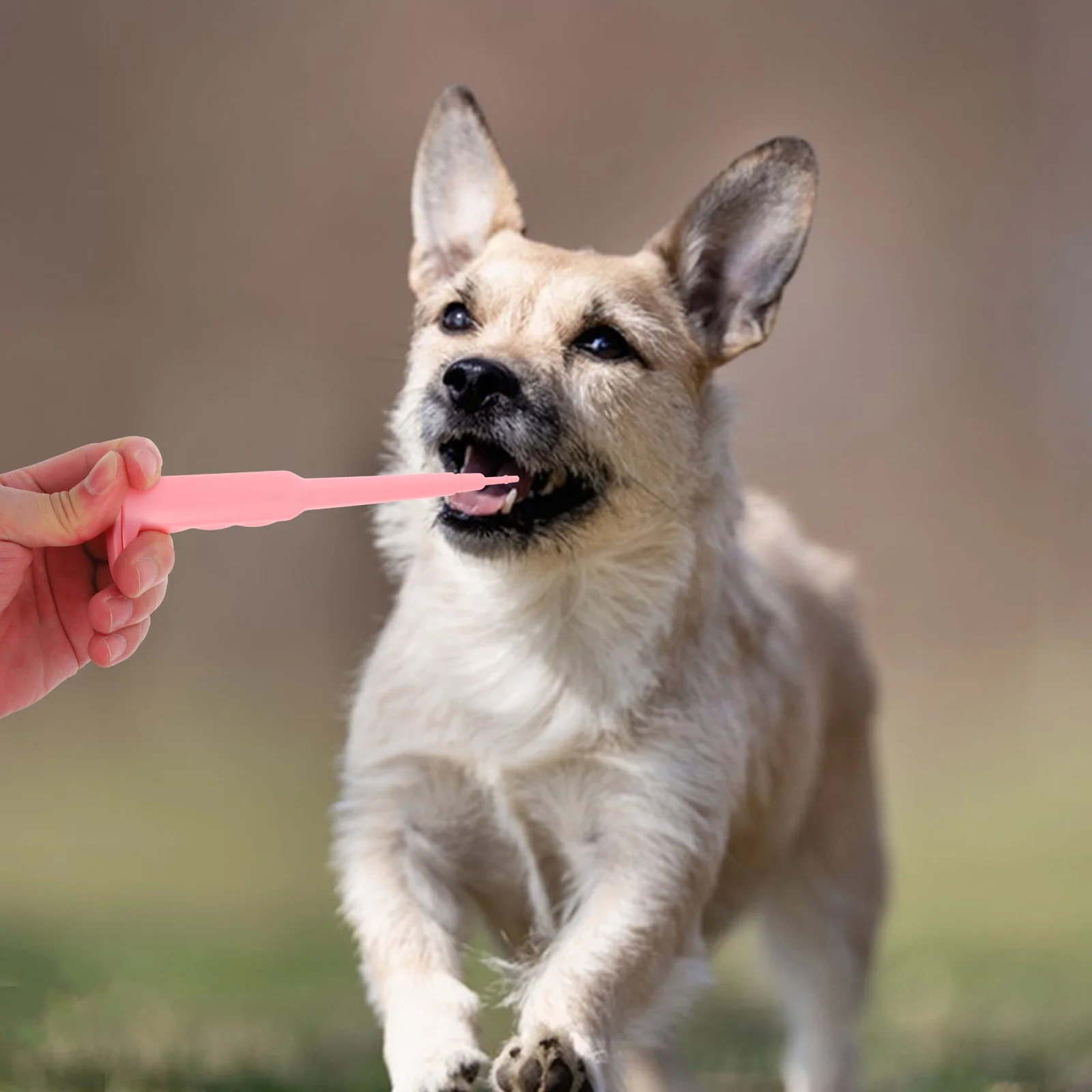 

Pet Pill Dispenser Soft Tip Silicone Pusher Medicine Feeding Tool for Cats Dogs Small Animals Accurate Dosage Pet Medication