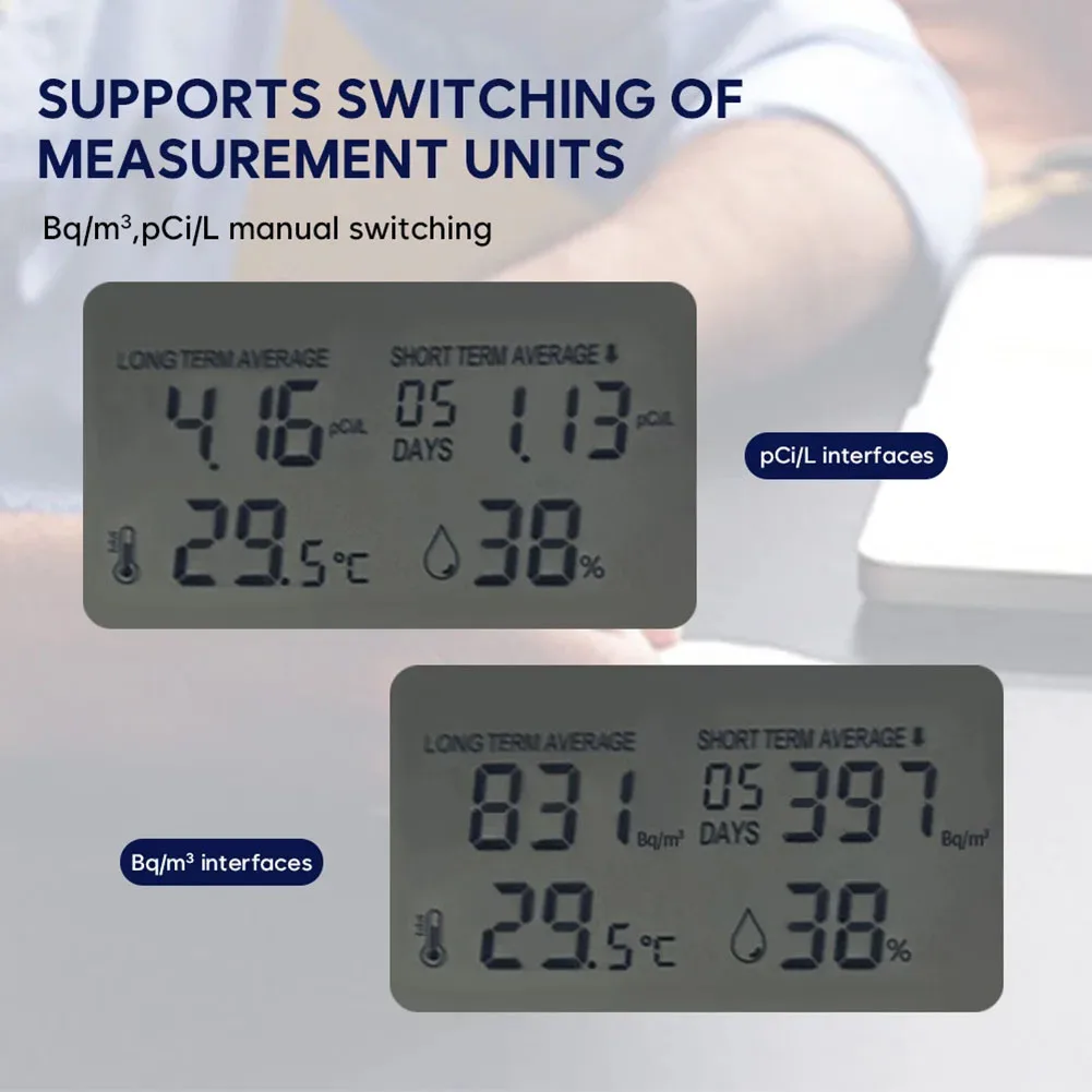 

Compact Design Radon Air Monitor All Occasion Use Environmental Awareness Highly Sensitive Sensor As The Picture Indoor Testing