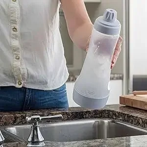 1000ML Silikon-Pfannkuchenteigspender mit Druckauslöser, Waffel- und Crêpe-Maker, Mixer, Cupcake- und Gebäck-Backzubehör – Detail 11