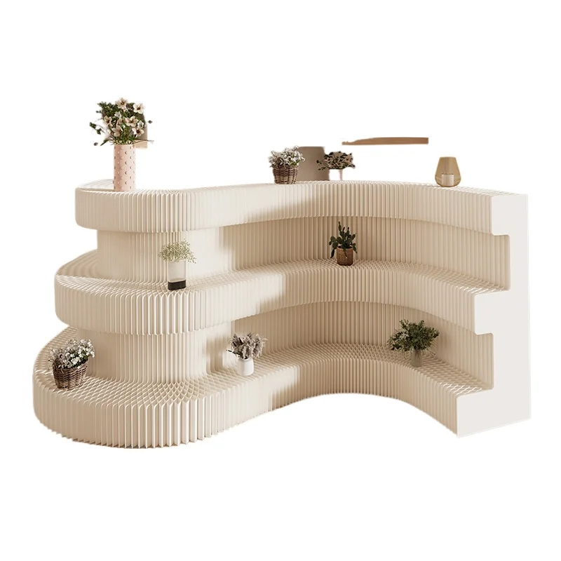 

Display stand Floor-to-ceiling display case Clothing store Flow table Movable display case rack