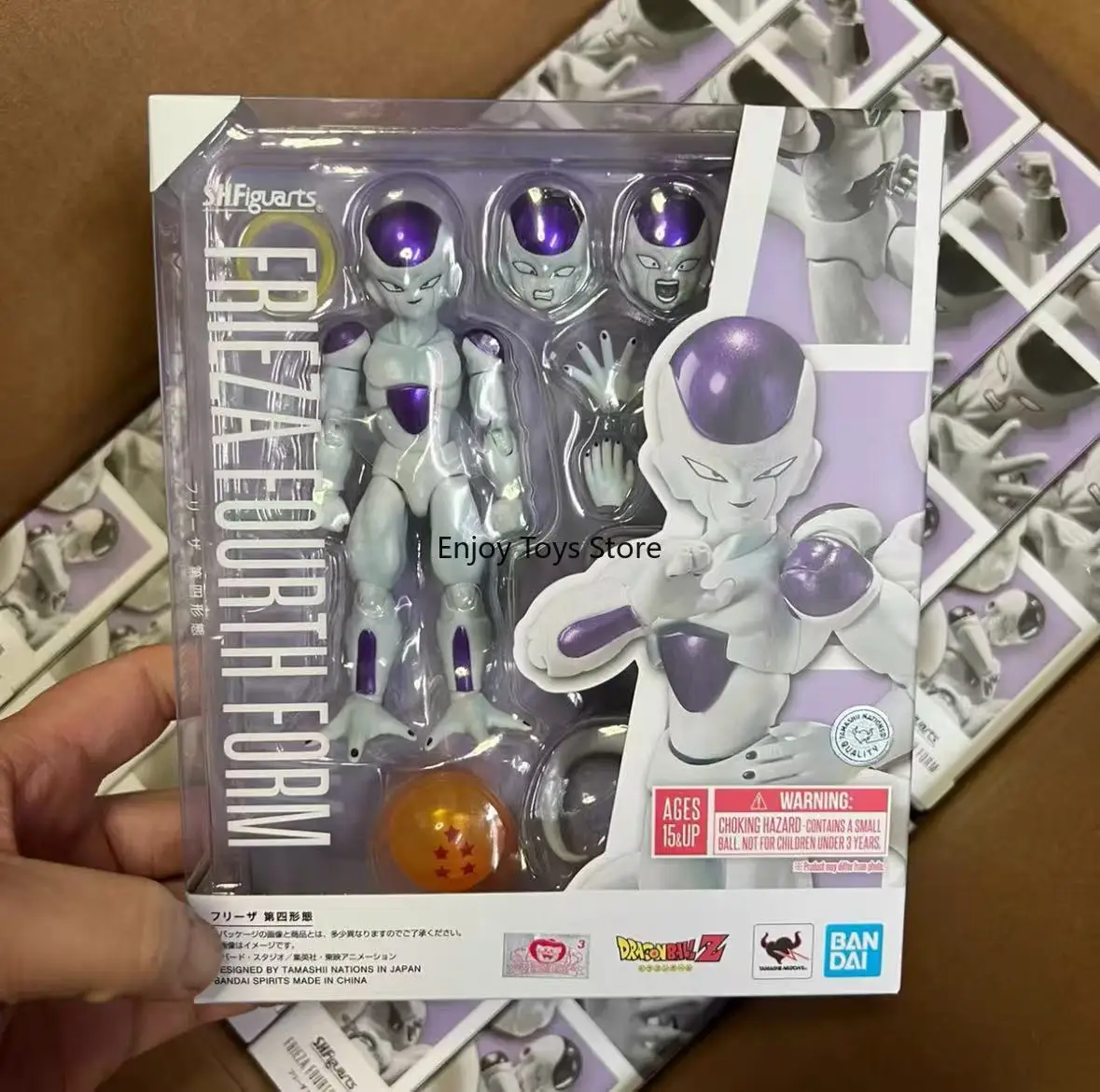 

In Stock Bandai Genuine S.H.Figuarts Golden Frieza Fourth Form Final Form Action Figure