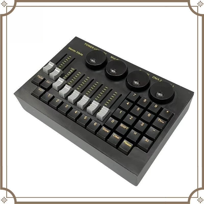 USB DMX Lighting Controller Mini Command Wing Compatible MA2 onPC Stage Light Console DJ Wedding Disco Party
