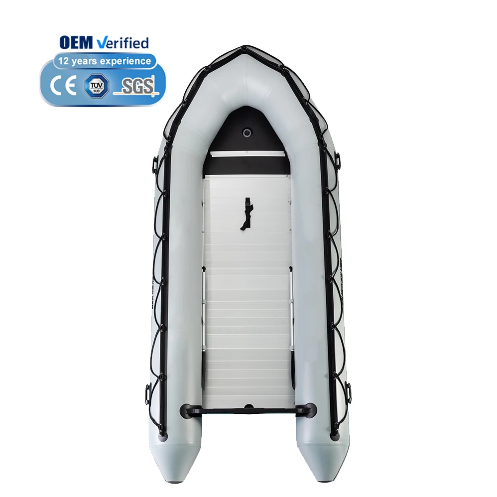 4.5M Outdoor Rescue Boat Aluminium Inflatable Rubber Boat Inflatable Boat For Water Sports