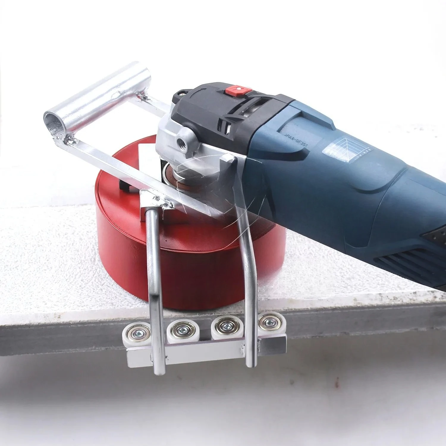 Bush Hammer Tools Electric Handheld Angle Grinder with Locator