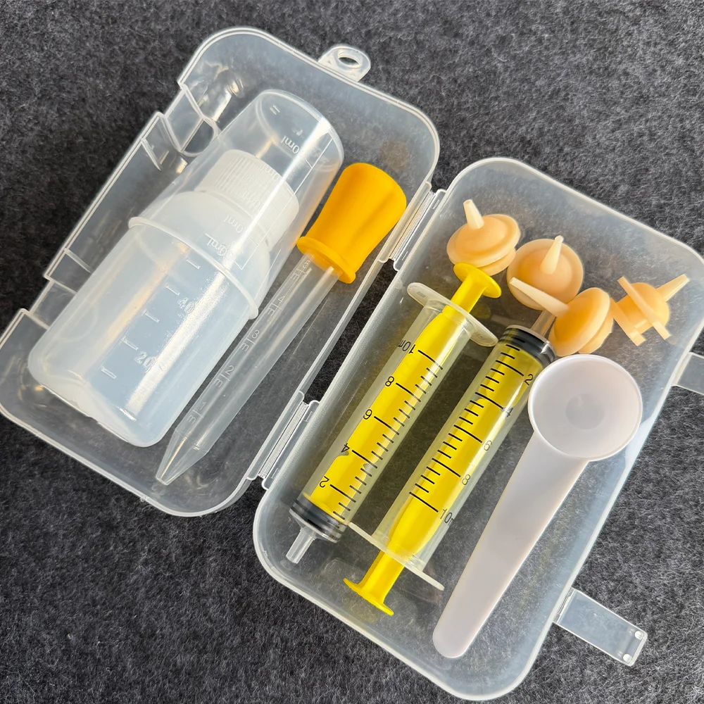 Baby Pet Care Set with Feeding and Measuring Accessories description 3