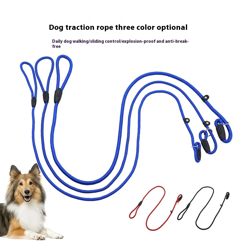 

Durable Nylon Dog Leash – Strong P-Rope Design for Small/Medium Pets