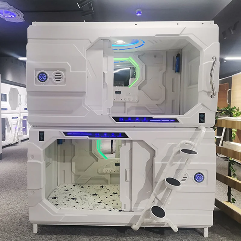 

2024, новая космическая капсула, двойная раздвижная дверь, большой калибр, кровать для киберспорта, отеля, проживание в семье, развлекательный центр ванны, двухъярусная кровать