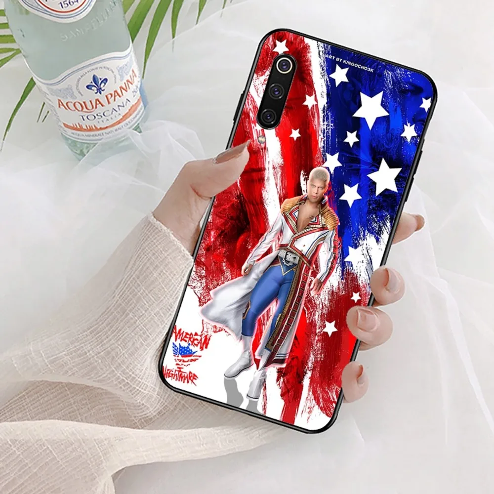 C-Cody R-Rhodes Phone Case For Xiaomi Mi 5X 8 9 10 11 12 lite pro 10T PocoX3pro PocoM3 Note 10 pro lite