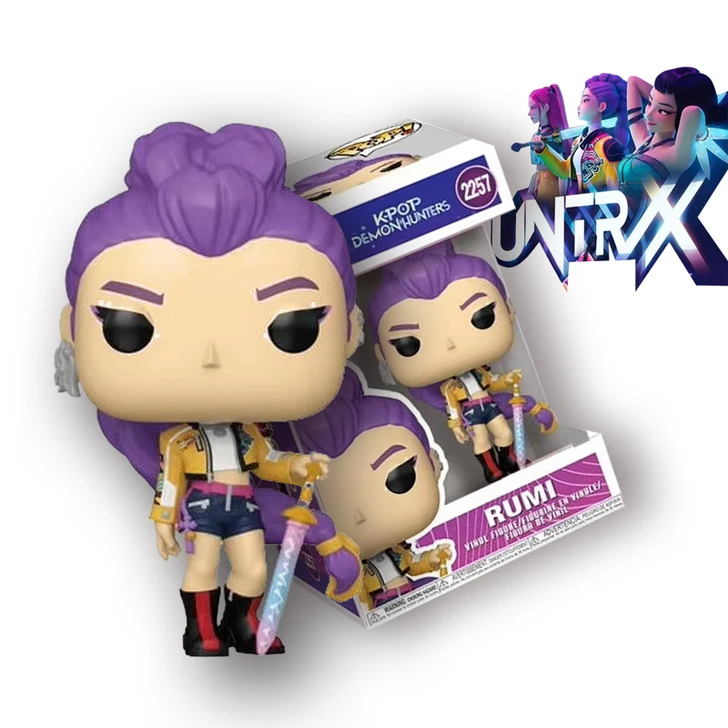 K-pops demônios caçadores anime figura rumi zoey mira saja meninos figura de ação cosplay ornamento de vinil figuras brinquedo fã presentes