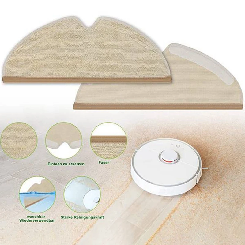 Kit de accesorios de repuesto para Xiaomi Roborock, S4, S5, S6, S50, S51, S55, Xiaowa E4, E20, E25, E35, filtro de cepillo principal robótico