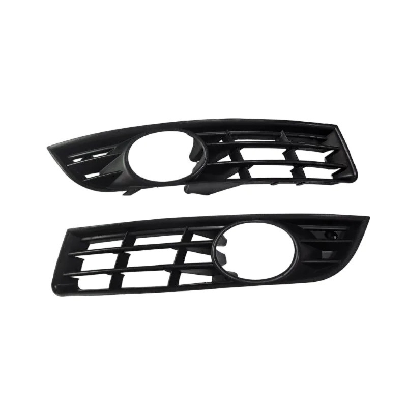 

A Pair of Front Lower Side Cooling Air Grille For Volkswagen VW Passat B6 Satin Black Color