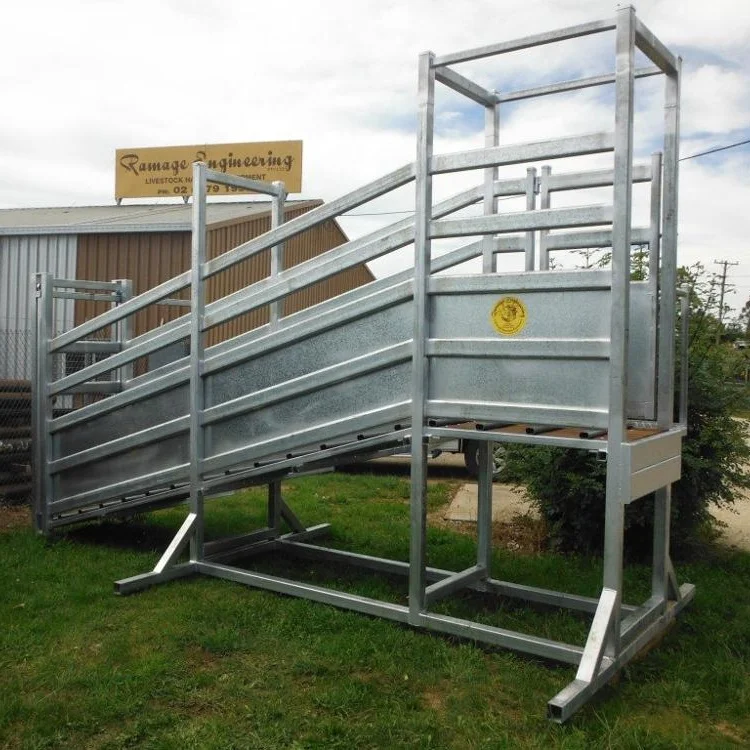 Livestock Equipment Cattle Ramp Cattle Yard Loading Ramp