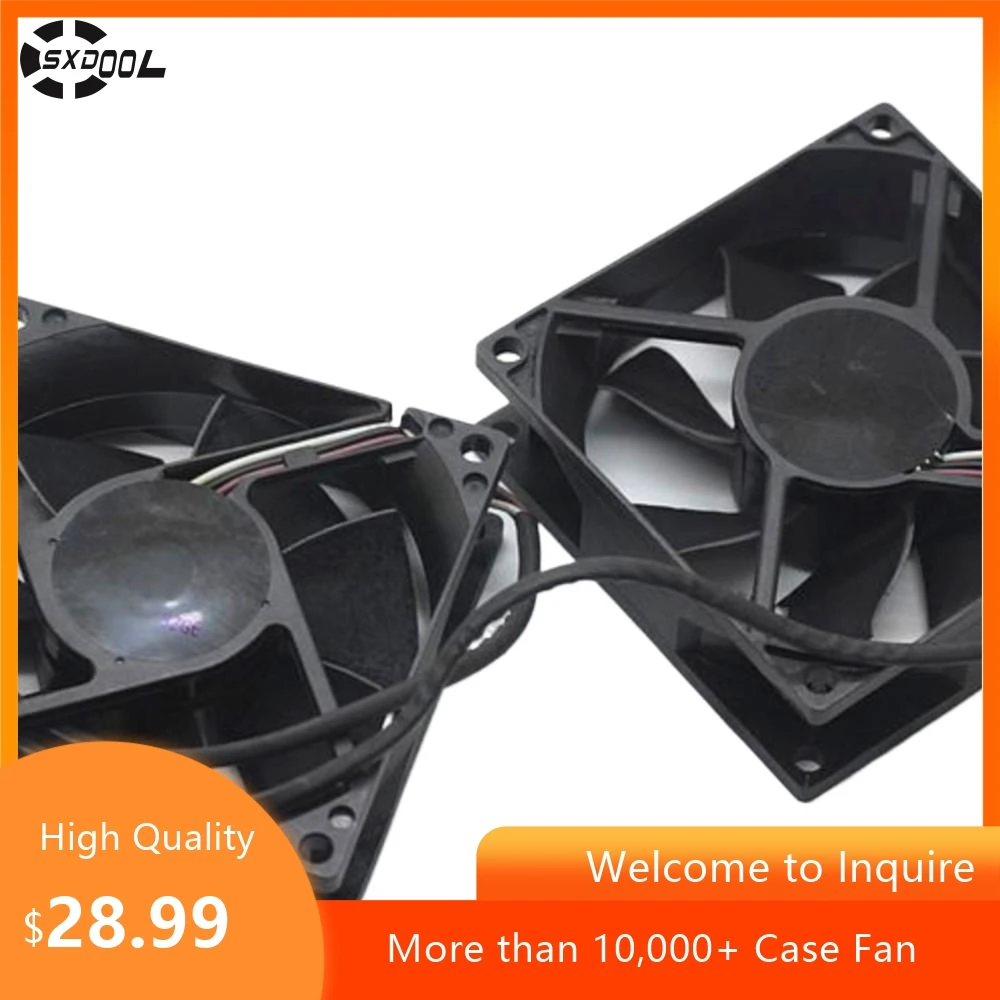 2 in 1 for ADDA AD0812HX-A76GL 80mm 12V 0.25A Dual Ball Bearing Projector Cooling Fan
