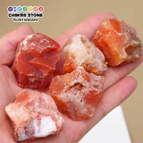 1/3PCS Natural Crystal Raw Stone Carnelian Diffuser Minerals Specimen Raw Mineral Decorative Irregular Stone