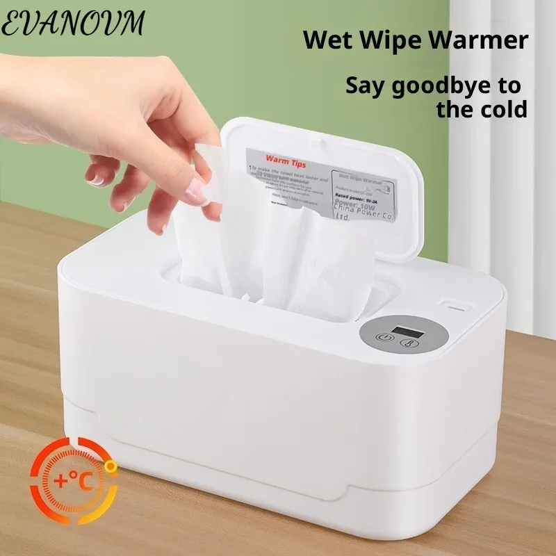 

Baby Wipe Warmer Heater Wet Towel Dispenser Portable USB Charge Baby Wipe Warmer Napkin Heating Box Home/Car