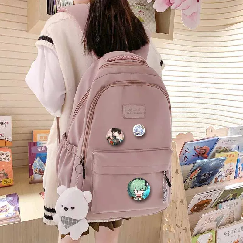 32/44/58 مللي متر الساخن لعبة هونكاي: ستار السكك الحديدية شخصية بوثيل زر دبوس لطيف دان هنغ بروش الكرتون شارة ألعاب والمعجبين جمع #4