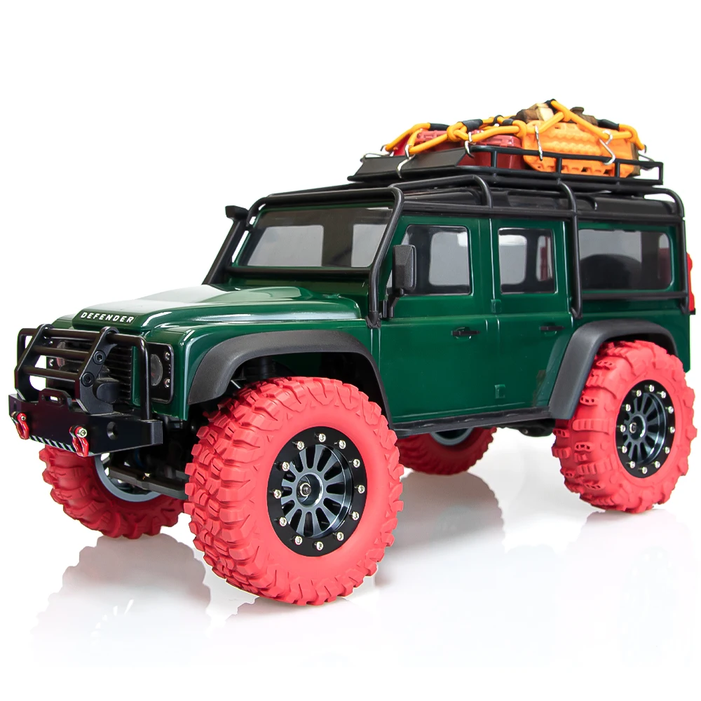

1.3" Aluminum Beadlock Wheels & Mud Terrain Tires Set for 1/24 & 1/18 RC Crawlers Ascent18 SCX24 TRX4M Upgrades
