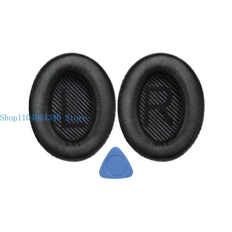 

5asd кожаные амбушюры с губкой для наушников QC35 QC35II