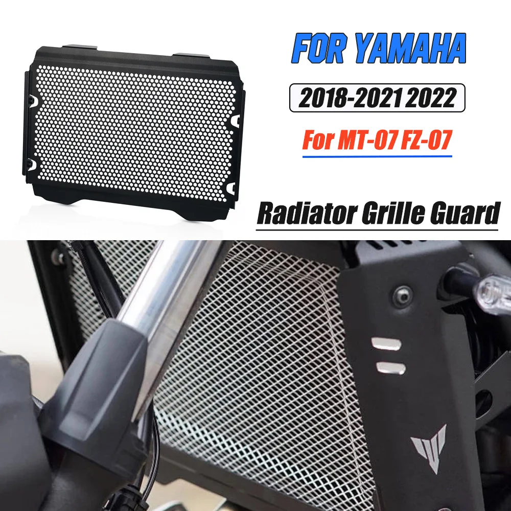 

Motocycle Radiator Grille Cover Water Tank Guard Protection For YAMAHA MT-07 FZ-07 2018 2019 2020 2021 2022 MT07 FZ07 MT FZ 07