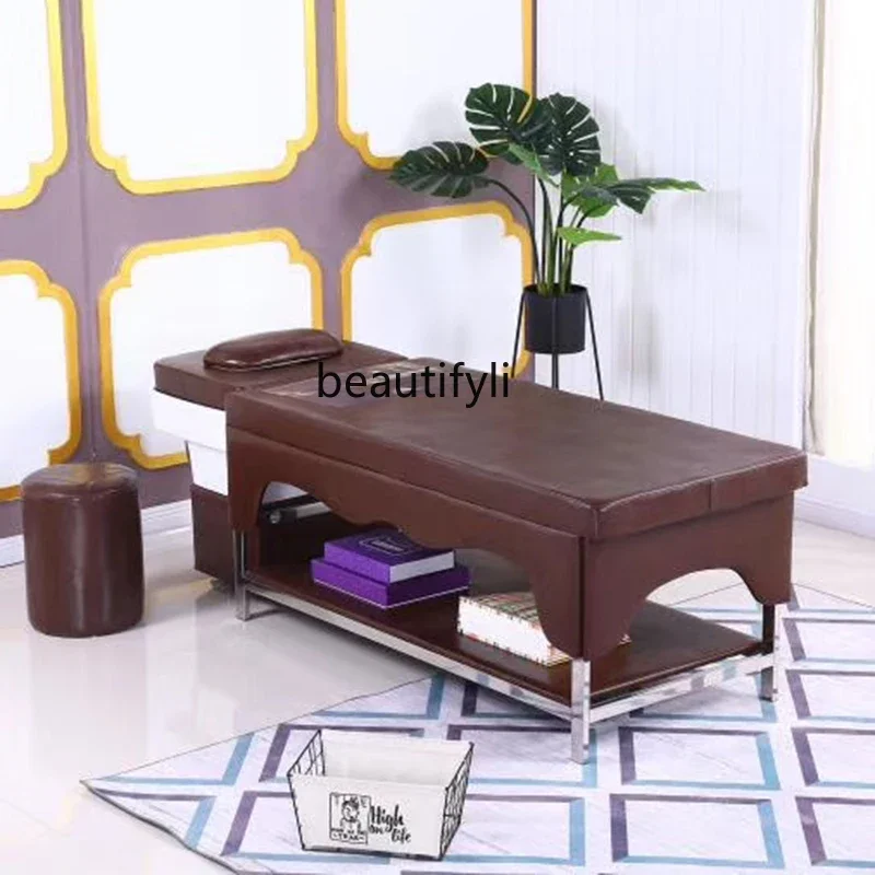 Магазин крашения zGHot, кресло для шампуня, тайский смывной парикмахерский салон, специальный массаж красоты, лежачая полностью промывочная кровать с водонагревателем