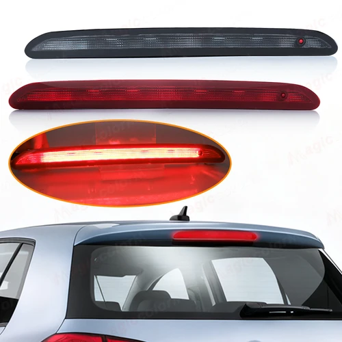 Imagen 1 del producto 1 unidad para Volkswagen Golf 6 Golf 7 Mk6 Polo Hatchback 6R 2011-2017 5K0945087B LED trasera tercera parada luz de freno trasero sin errores