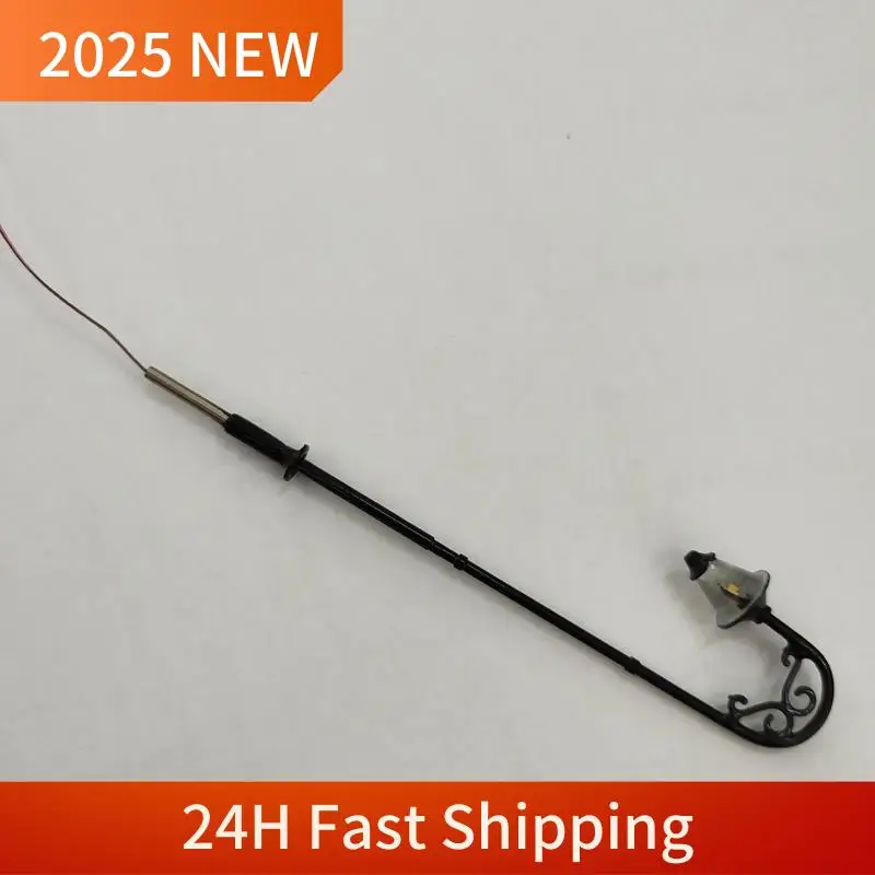 

A49U 1:87 HO Scale Retro Model Street Lamp Layout Lamppost Garden Landscape Light Railway Train Lamp Mini Landscape