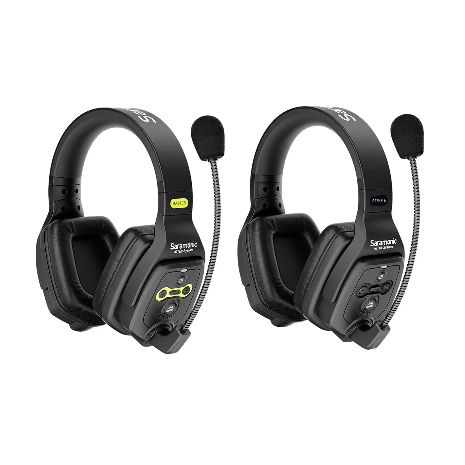 NEW Saramonic Witalk WT9D Full Duplex Wireless Intercom Headset System Team Communication Headsets Microphone for Film Stage Spo view 4