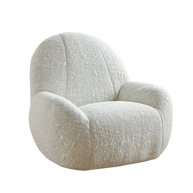 

Italian minimalist single sofa chair sedentary comfortable leisure chair designer simple