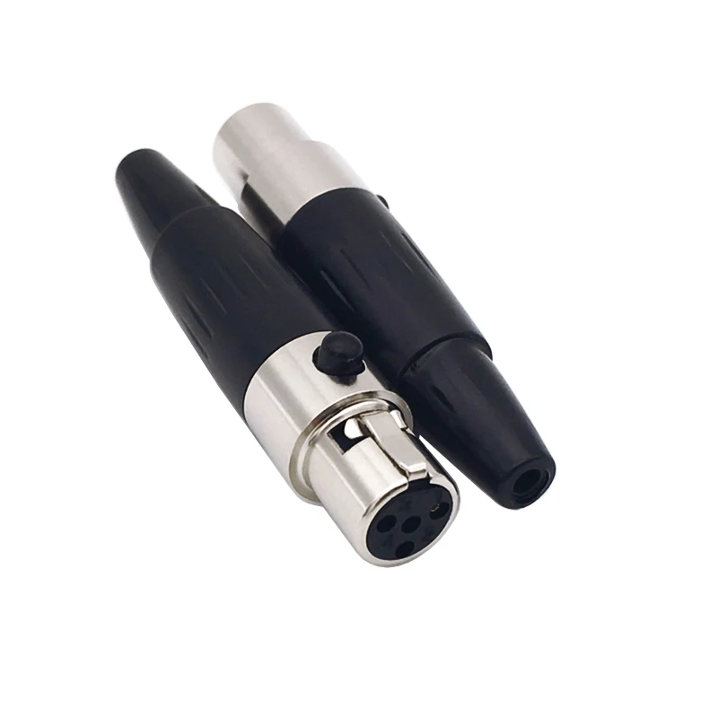 Mini XLR Aviation Connector, Female Socket, Zinc Alloy+Copper Pins, 3 4 5 6 7 Pins, for MIC Microphone Audio Video Connecting
