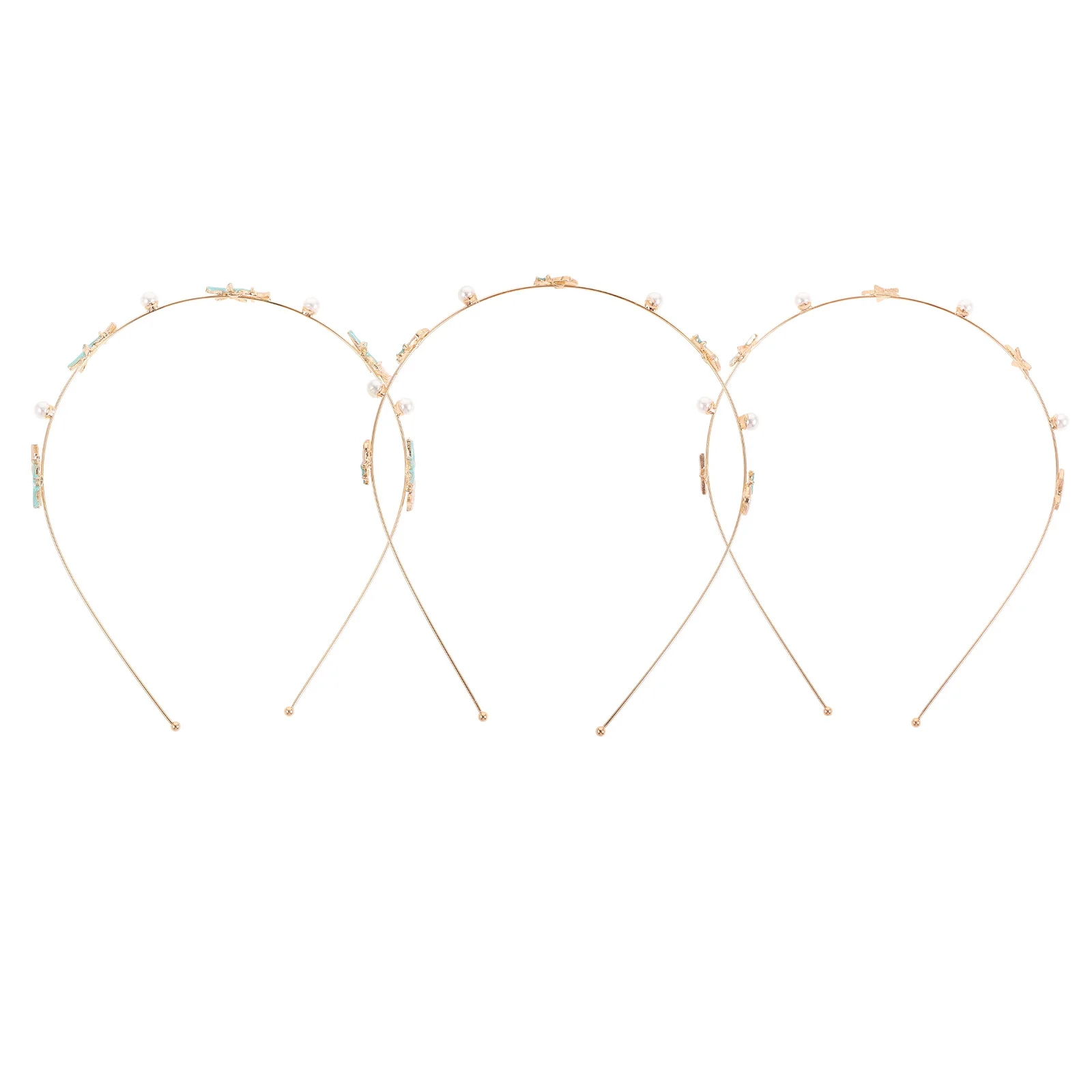 

3 шт., повязки на голову с жемчугом, пляжная повязка на голову, стильная звезда, жемчужная корона, корона русалки, головной убор, свадебные аксессуары