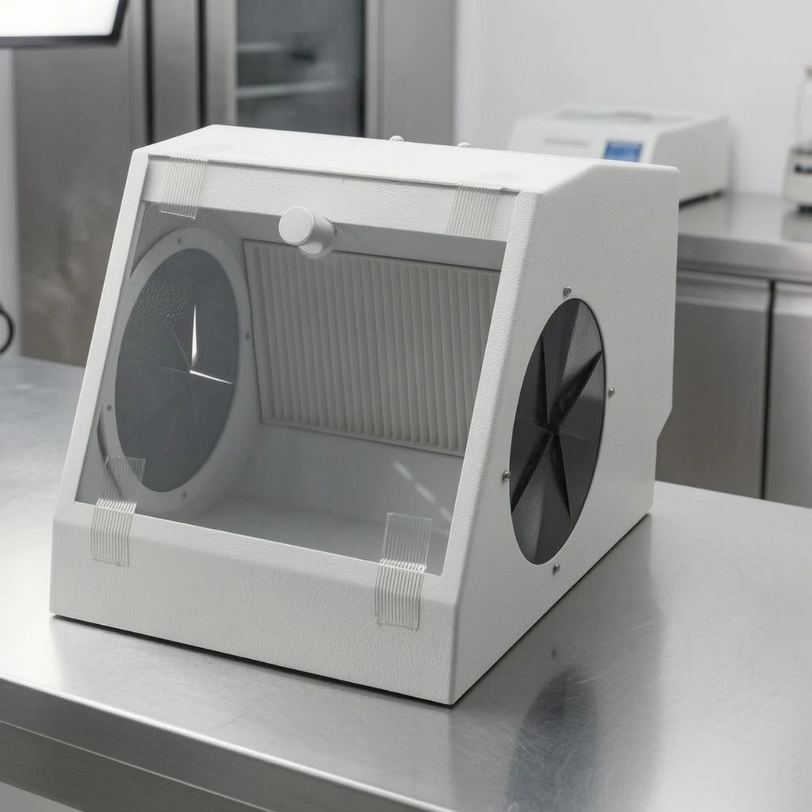 Caixa de Jateamento Clínico co - Sandblaster Cabinet avaliação e preço