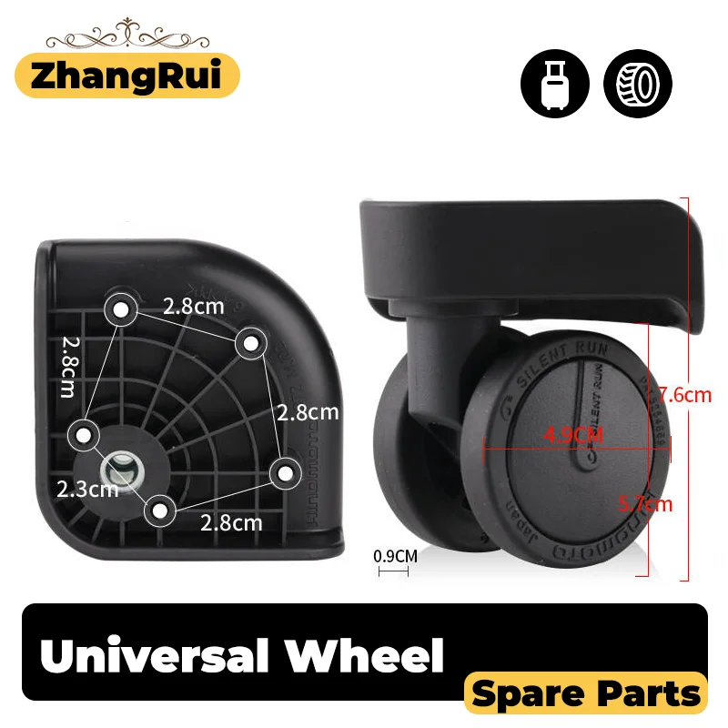 

Suitable for Hinomoto BT2MJ02 Universal Wheel 2/4PCS Wheels for Suitcase Luggage Accessories Replacement Spare Parts Mute