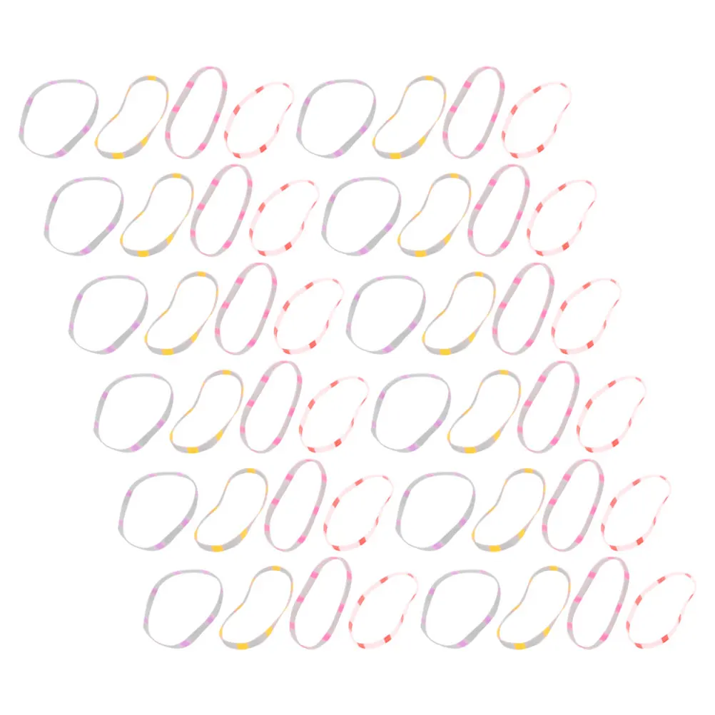 1000 قطعة من أربطة الشعر المرنة السميكة للأطفال أربطة مطاطية ملونة نابضة بالحياة تثبيت آمن وقوي وقابل للتمدد ومتعدد الاستخدامات وآمن للاستخدام