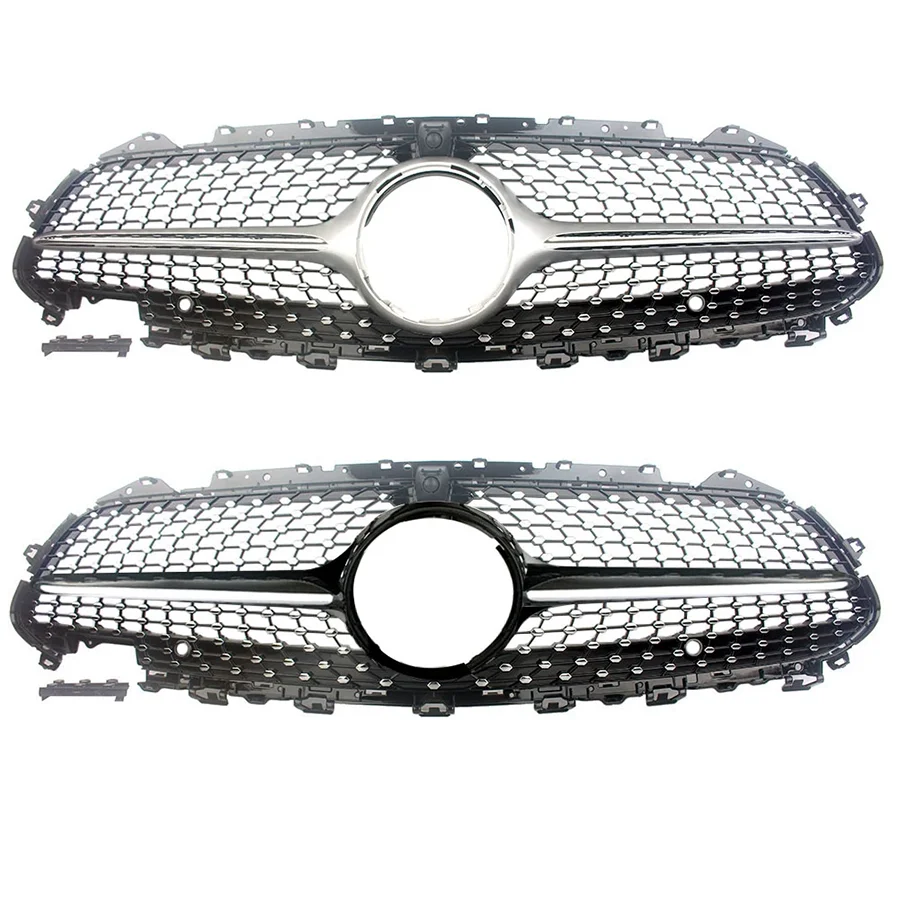

FOR W257 CLS-CLASS DIAMOND 2019-IN SILVER Car Front Grille Mesh