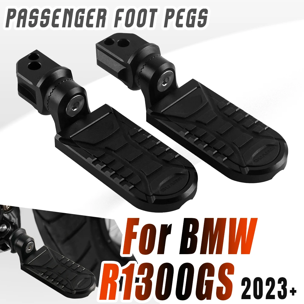 

Motorcycle Passenger Floorboard Rear Footboards Wide Foot Pegs Foot Rests Pedals For BMW R1300GS ADV R 1300GS R1300 GS 2023-