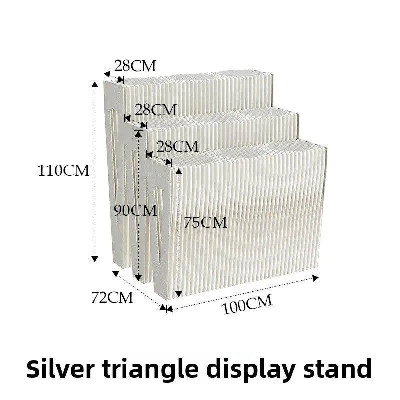 Nakajima offline physical sample jewelry model products multi-layer display rack