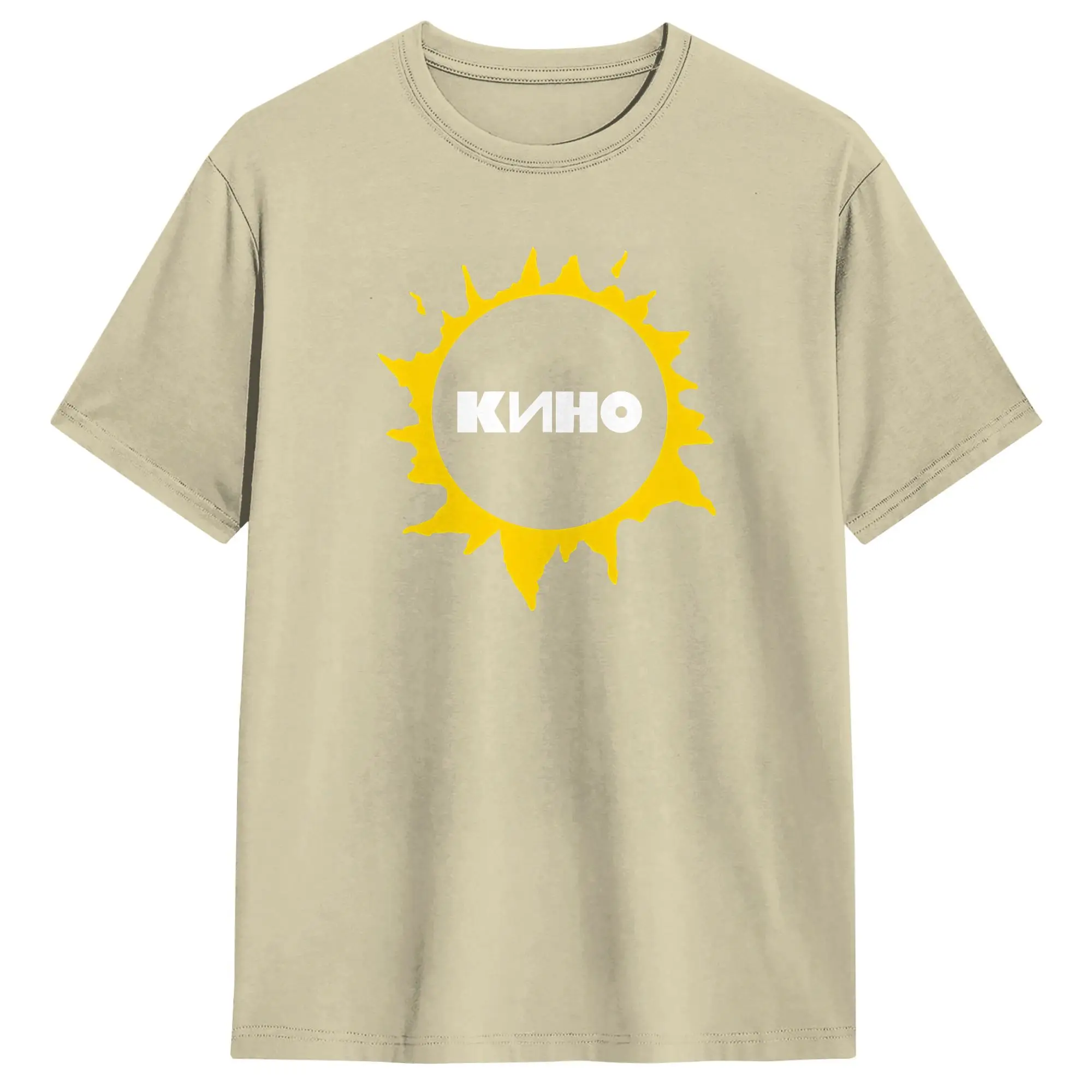 2026 Legendary Russia Rock Band Viktor Tsoi Kino A Sta T-Shirts Herren-T-Shirts aus Baumwolle mit Rundhalsausschnitt, Geschenkidee – Detail 5