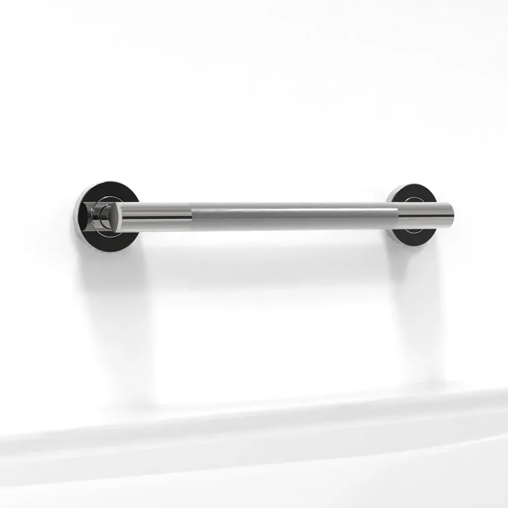 

16-дюймовый дизайнерский поручень для ванны с противоскользящим закатанным захватом, поддержка ada, грузоподъемность 500 фунтов, коллекционный ледник, s