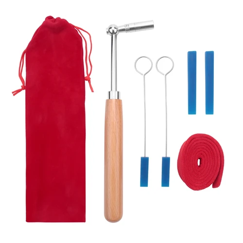 Jujube-afinador de palanca portátil profesional, Kit de herramientas de afinación de Piano, martillo silencioso, Kit de bricolaje