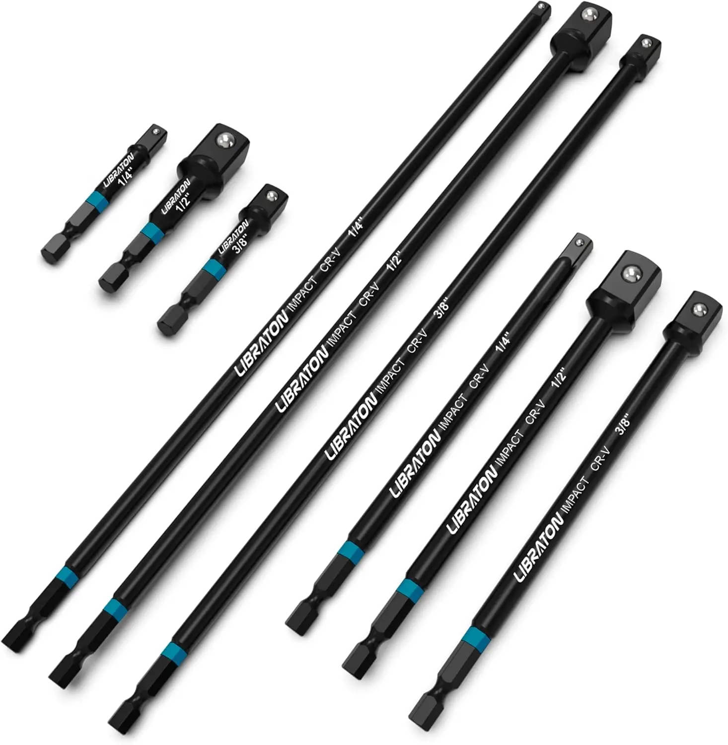 

Набор адаптеров для розеток ударного класса, 3 фута, 6 футов, 12 дюймов, удлинитель адаптера для сверл